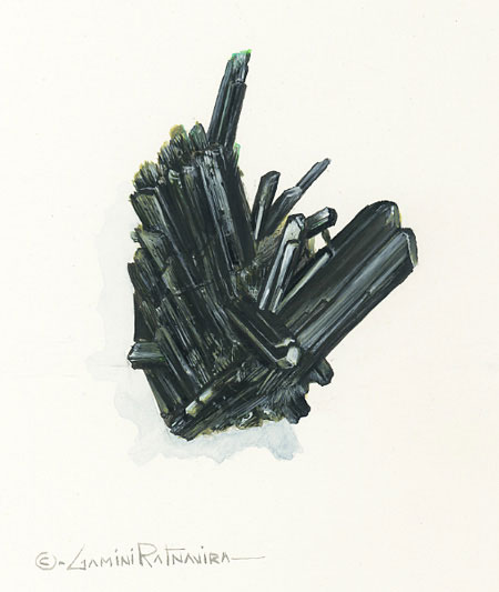 Epidote illustration image
