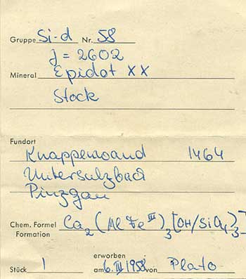 Label image
